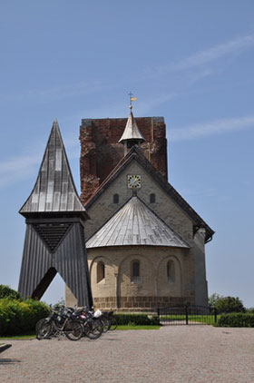 Bild der Kirche auf Pellworm