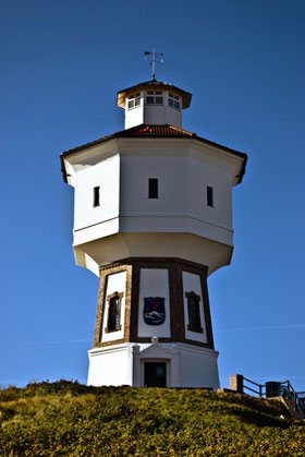 Bild vom Wasserturm auf Langeoog